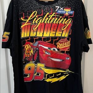 Lightning McQueen Black racing T-Shirt